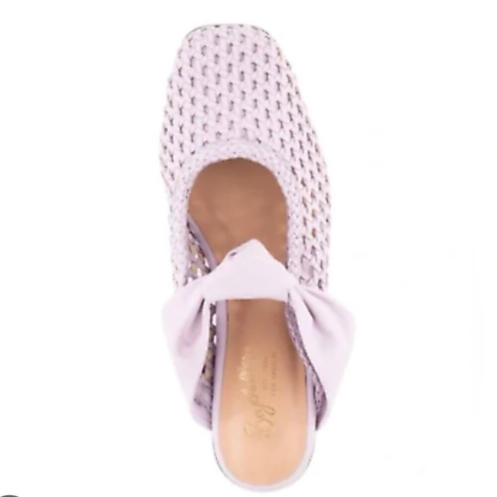 Seychelles Art Deco Mules lavender purple sz 9